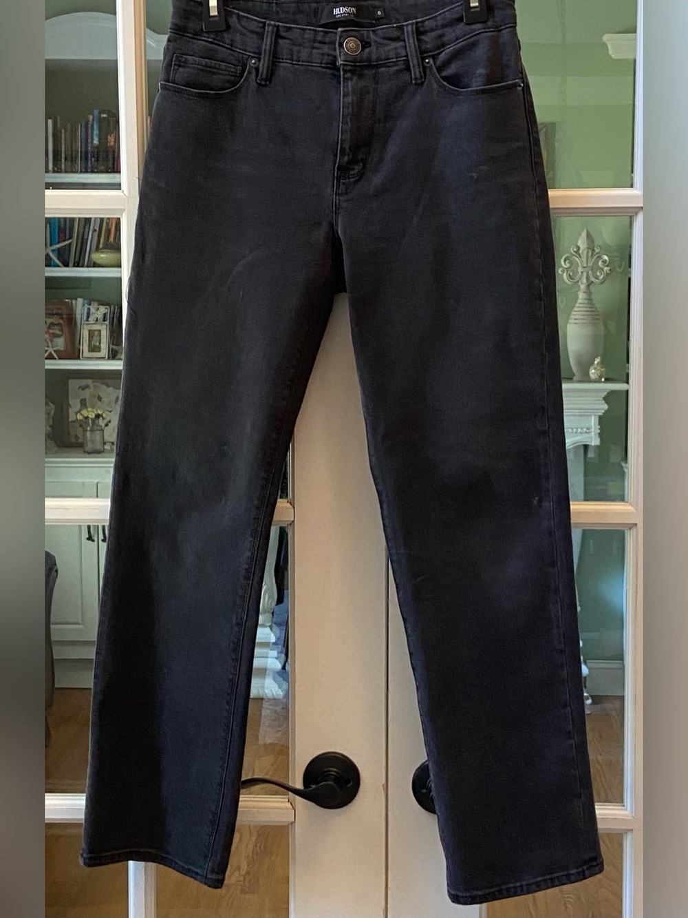 St. John's Bay Charcoal Bootcut Jeans Size 8 Petite